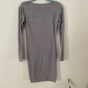 🛍 Bodycon gray dress